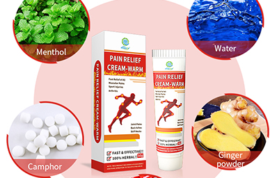 Quality inspection process of Pain Relief Cream