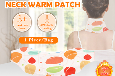 Relieve Neck Tension with Warming Patches